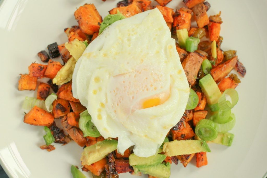 Vegetarian Sweet Potato Hash