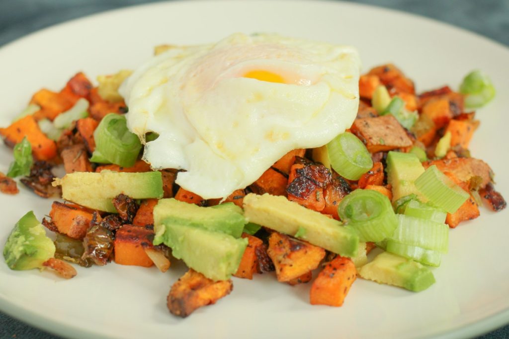 Vegetarian Sweet Potato Hash