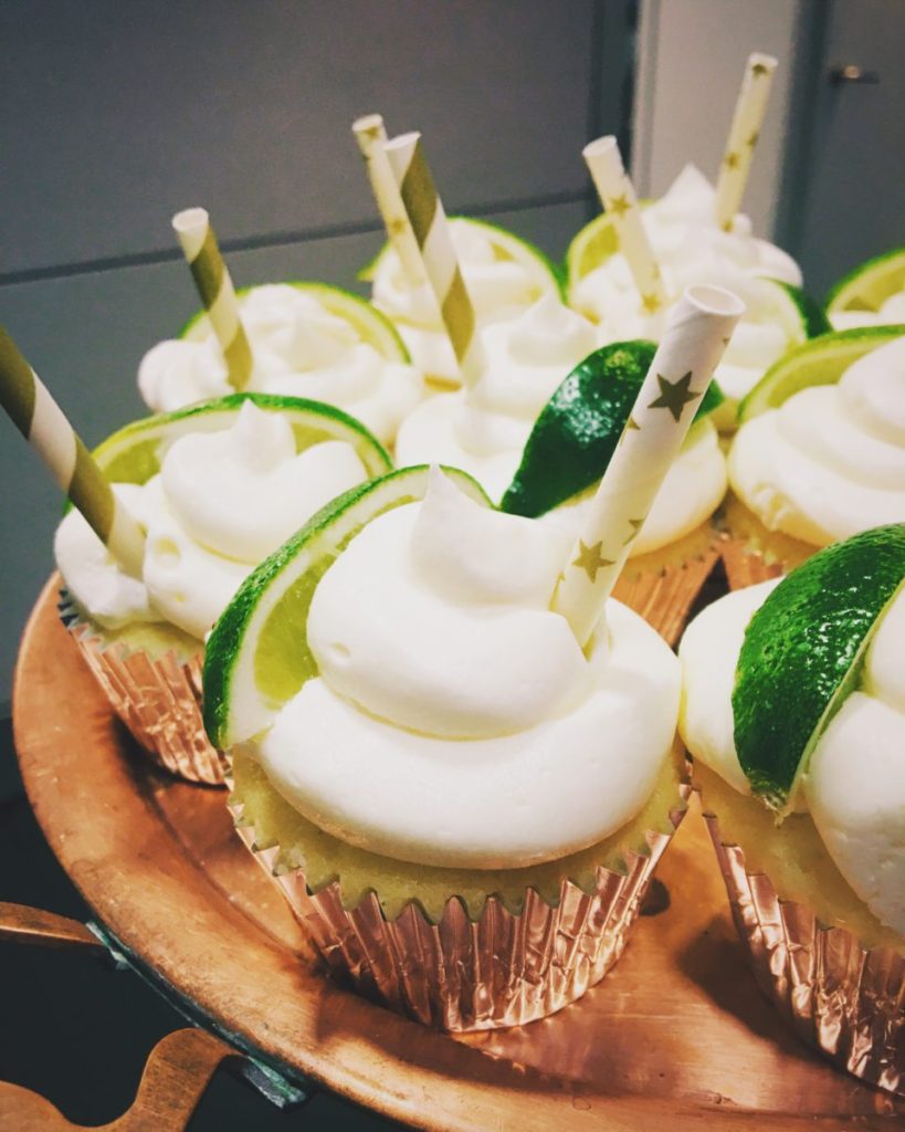 Margarita Cupcakes using Leftover Buttermilk