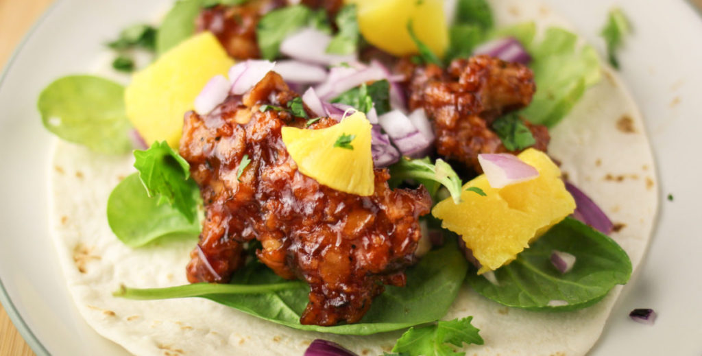 Hawaiian BBQ Fried Chicken