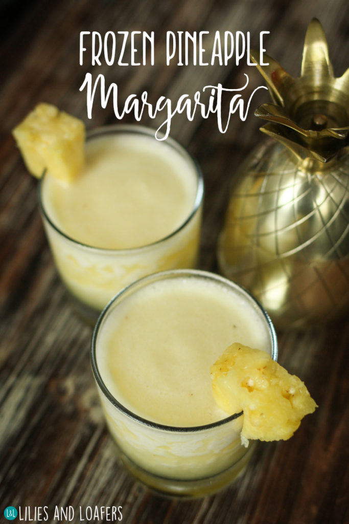 Frozen Pineapple Margarita