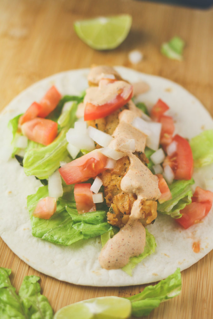 Southern Fried Fish Tacos