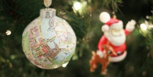 London Map Ornament