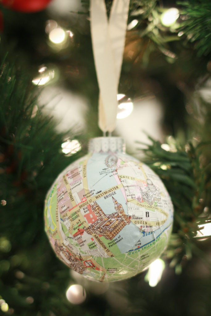 London Map Ornament