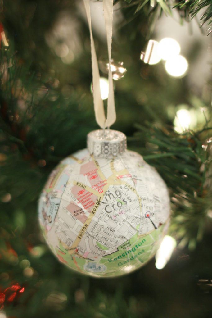 London Map Ornament