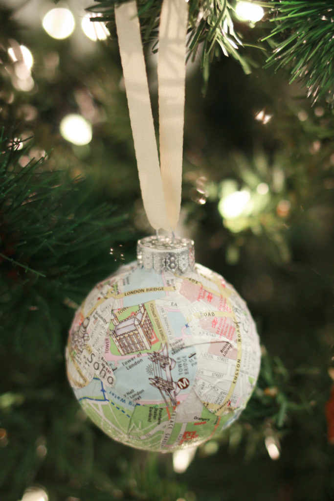 London Map Ornament