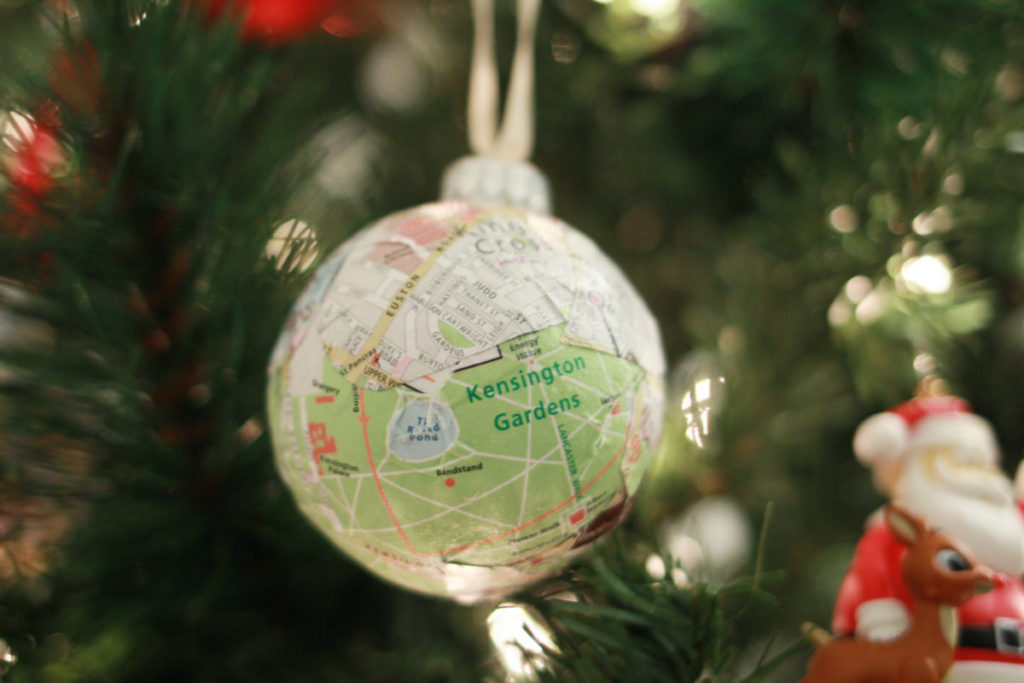 London Map Ornament