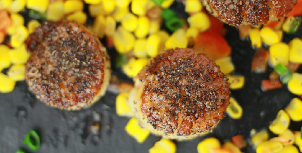 Perfect Seared Scallops and Warm Corn Salad: Cooking Through Cravings