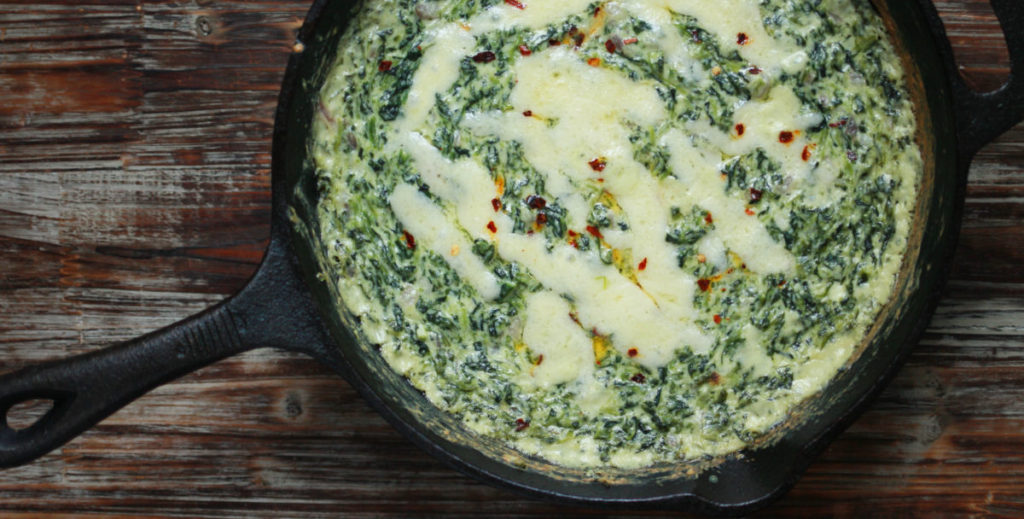 Cheesy Baked Spinach Dip