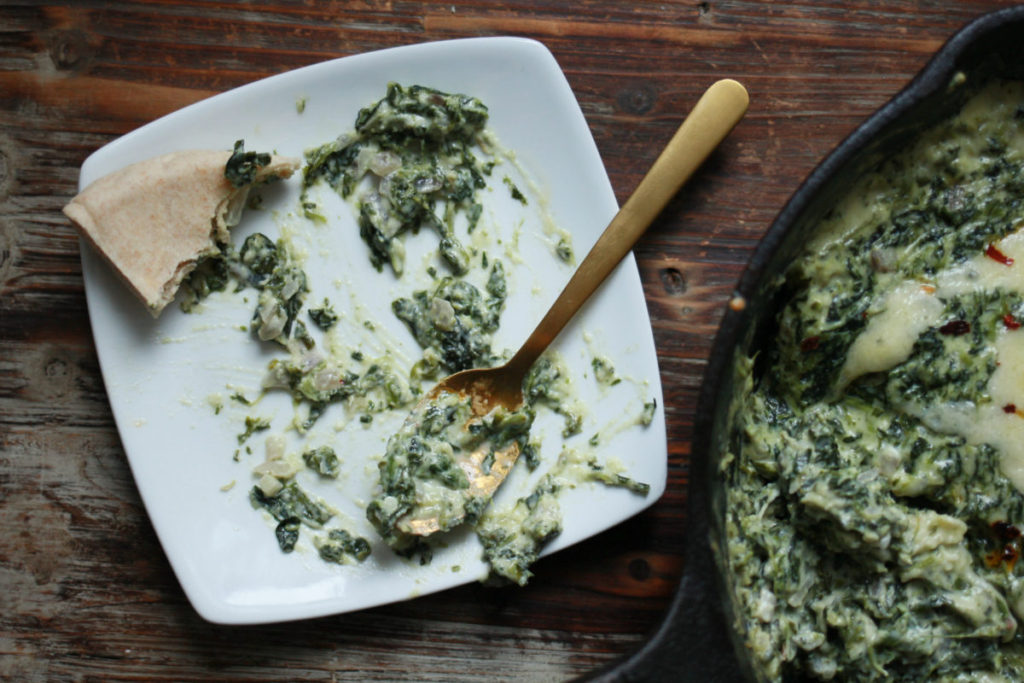 Cheesy Baked Spinach Dip