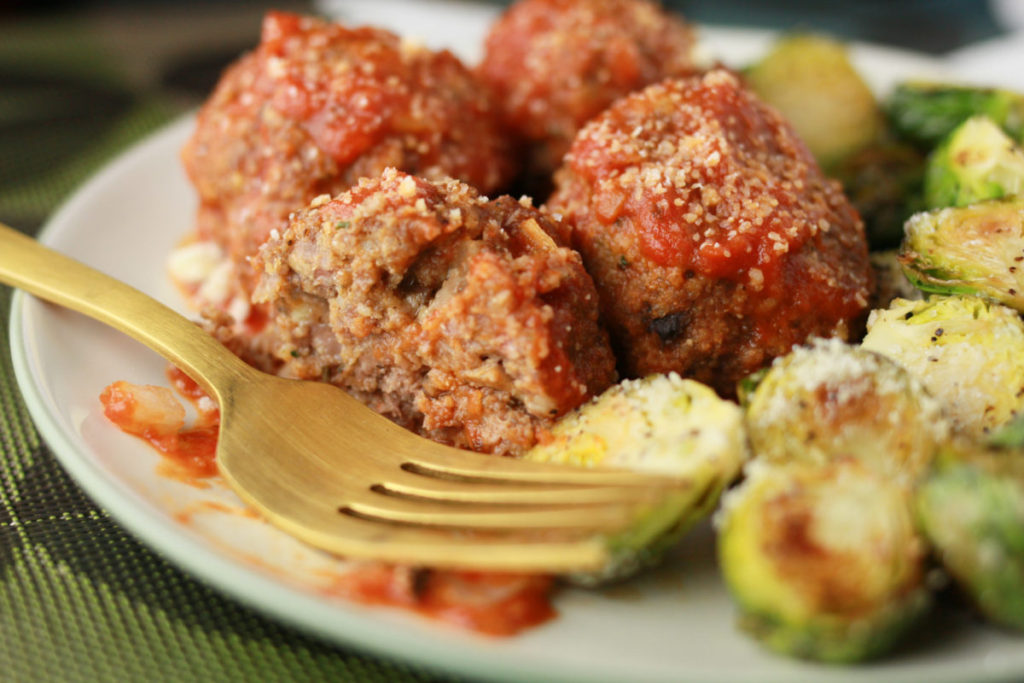 Beef and Mushroom Meatballs