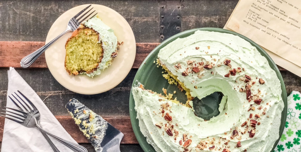 Grammy Pat's Pistachio cake