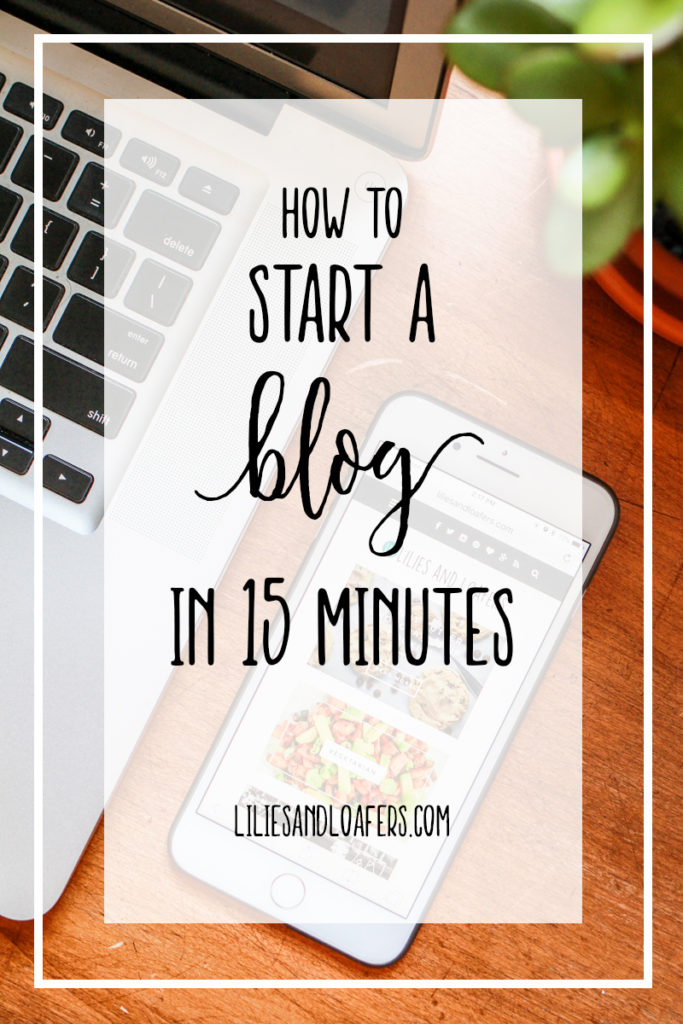 How to Start a Blog