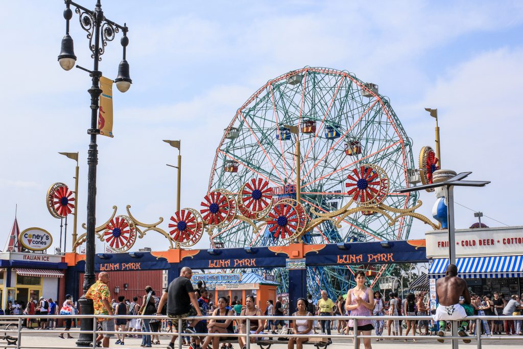 Coney Island in New York City