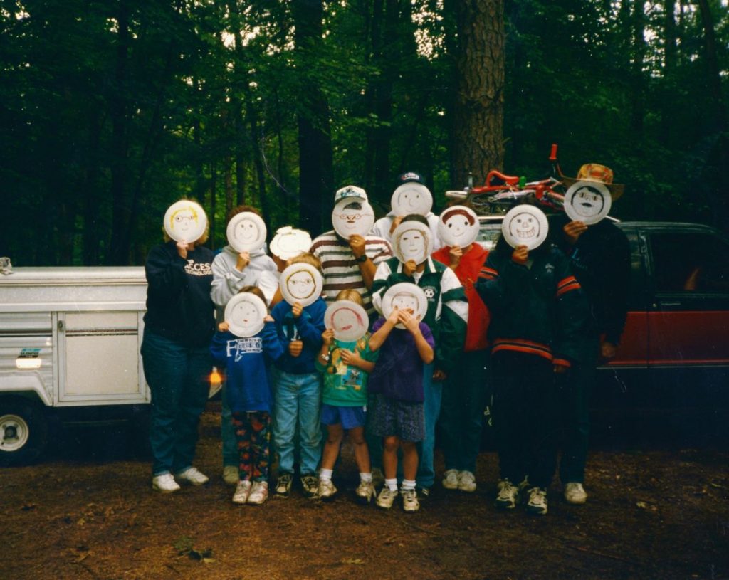 Paper Plate Faces