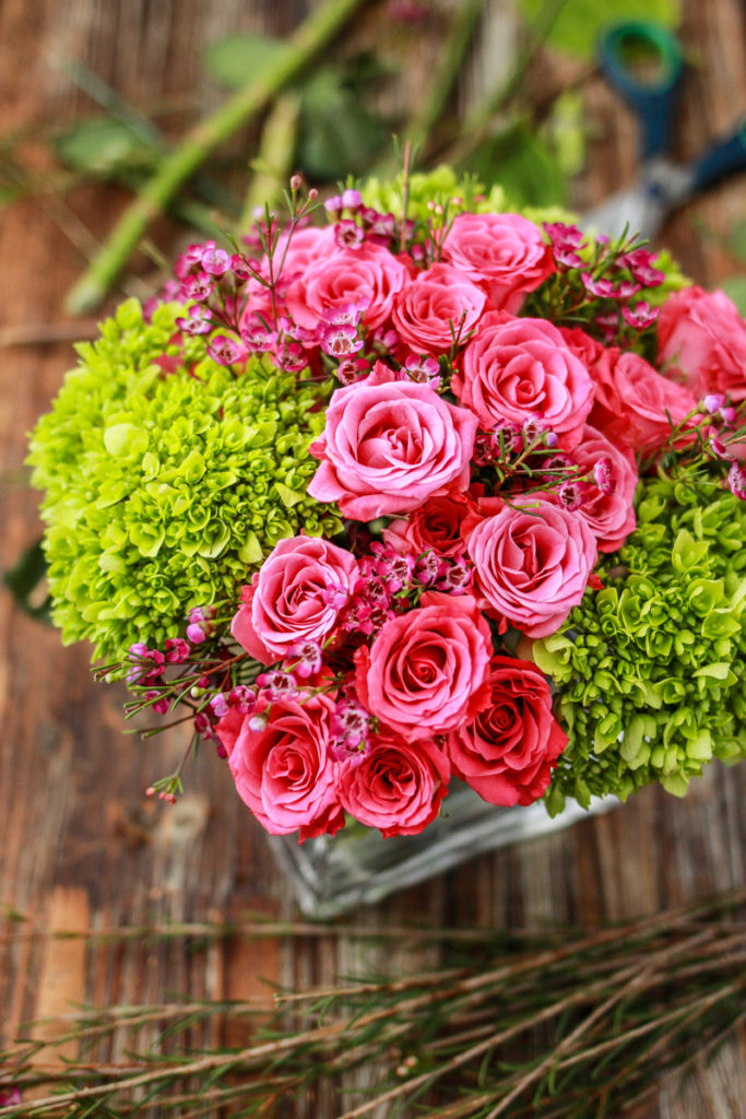 Galentine's Day Flower Arrangement