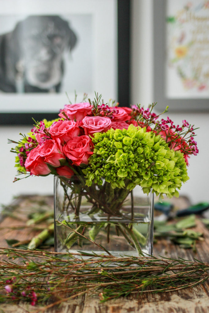 Galentine's Day Flower Arrangement