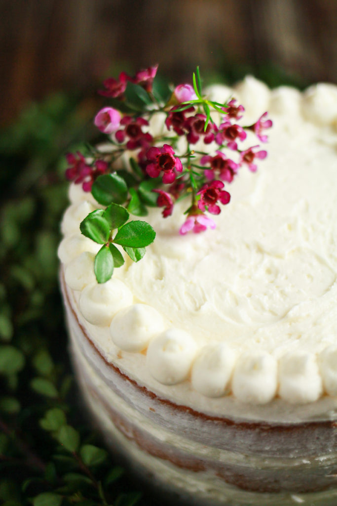 Lemon Elderflower Cake