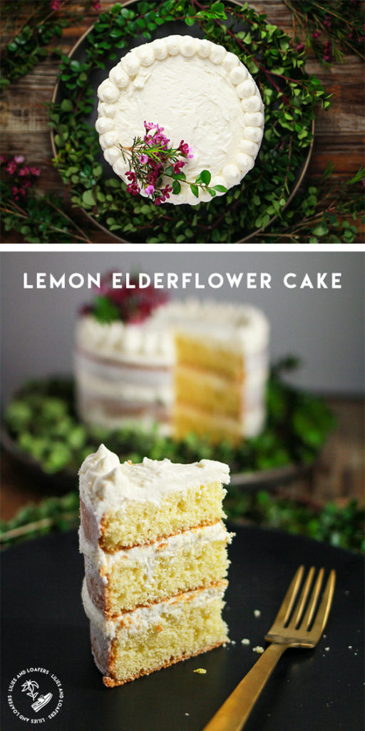 Lemon Elderflower Cake