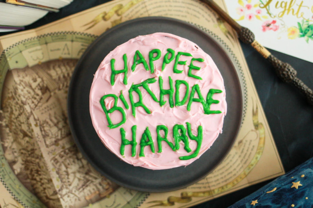 Harry Potter Birthday Cake