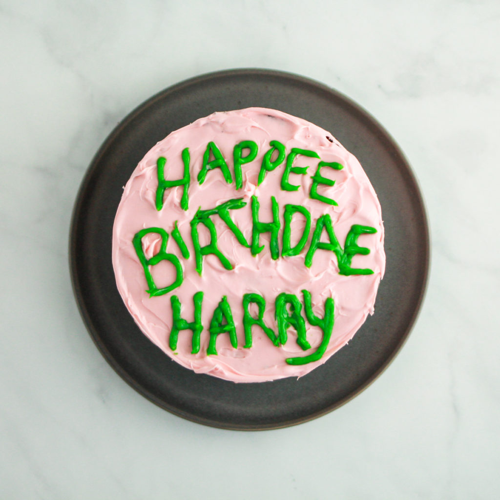 Harry Potter Birthday Cake