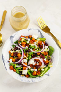 Sweet Potato and Pomegranate Salad