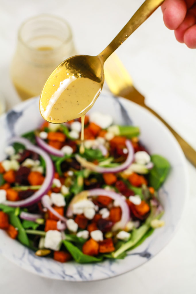 Sweet Potato and Pomegranate Salad