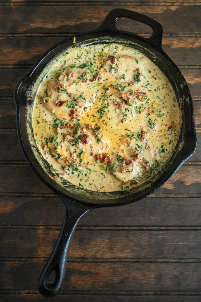 Creamy Garlic Tuscan Chicken