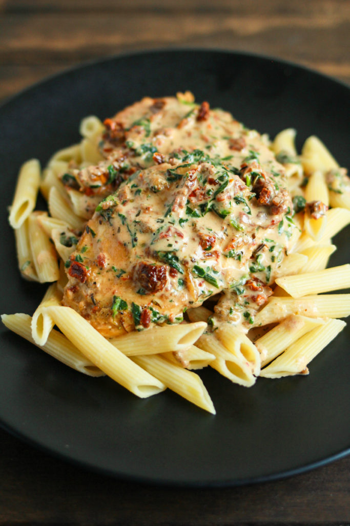 Creamy Garlic Tuscan Chicken