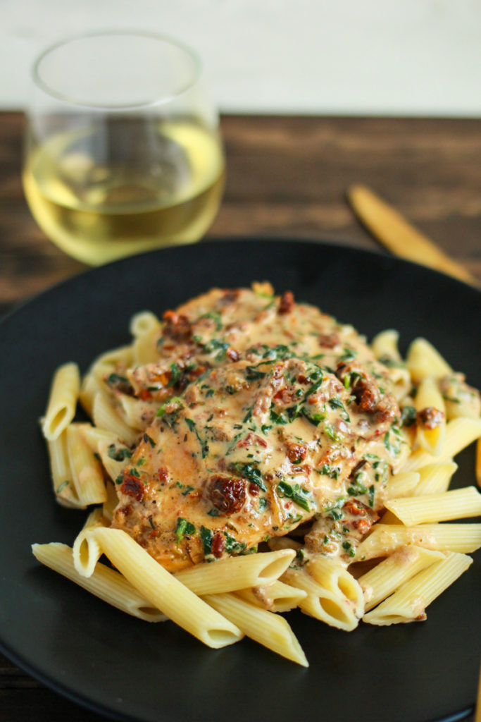 Creamy Garlic Tuscan Chicken