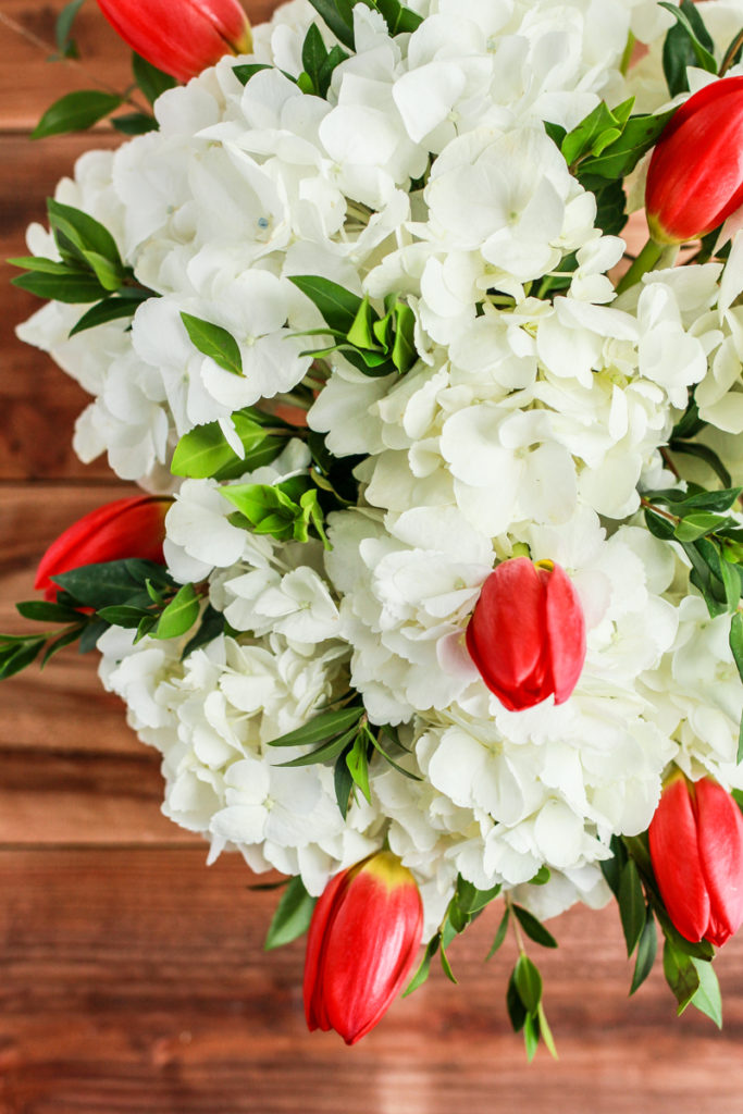 Holiday Flower Centerpiece