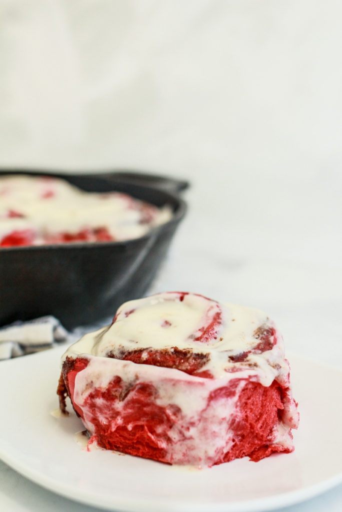 Red Velvet Cinnamon Rolls