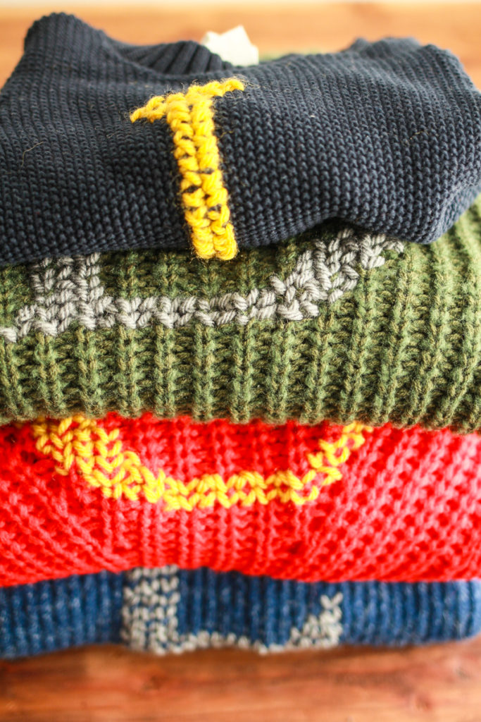 DIY Weasley Sweaters