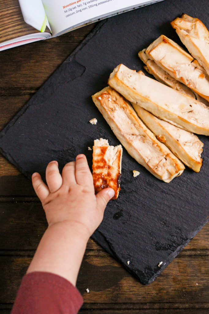 Sweet and Sour Tofu Sticks Baby Food