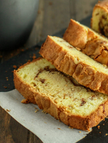 Cinnamon Swirl Pound Cake