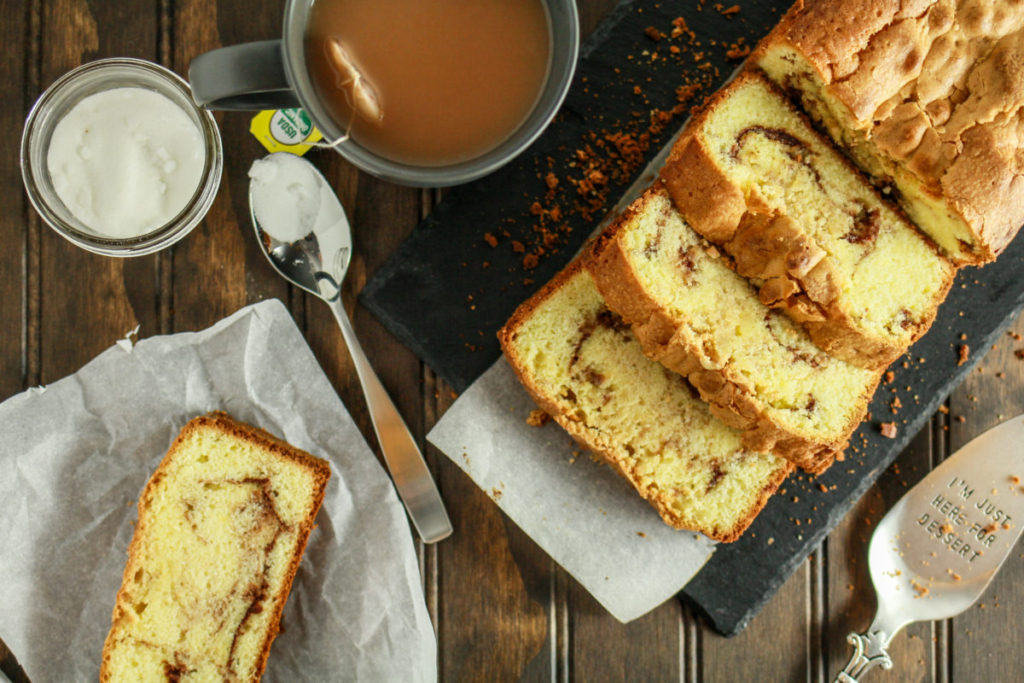 Cinnamon Swirl Pound Cake