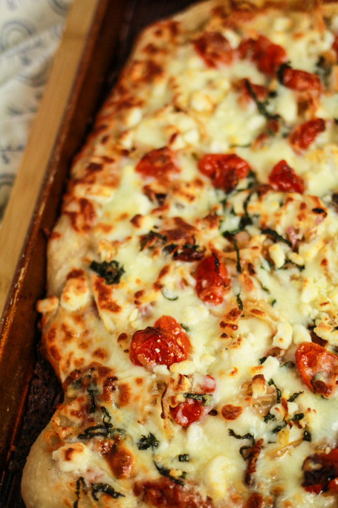 Roasted Chicken Pizza