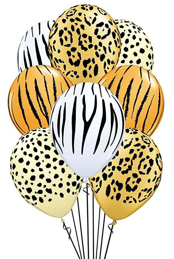 Animal Print Balloons