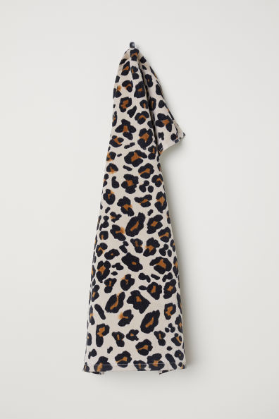 Leopard Print Hand Towel