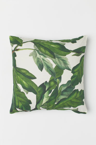 Palm Pattered Pillowcase