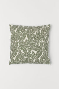 Leaf Pattered Pillowcase