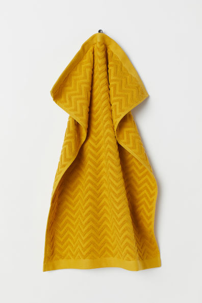 Jacquard-patterned Hand Towel