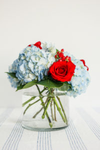 Patriotic Flower Arrangement