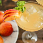 Peach Basil Margaritas