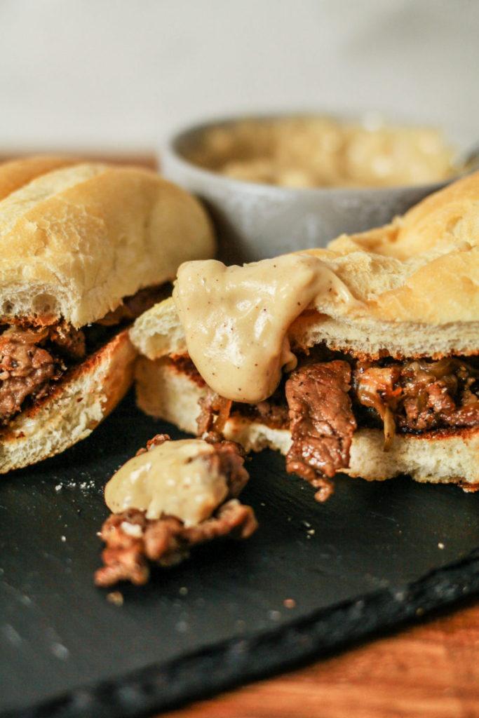 Philly French Dip Sandwiches