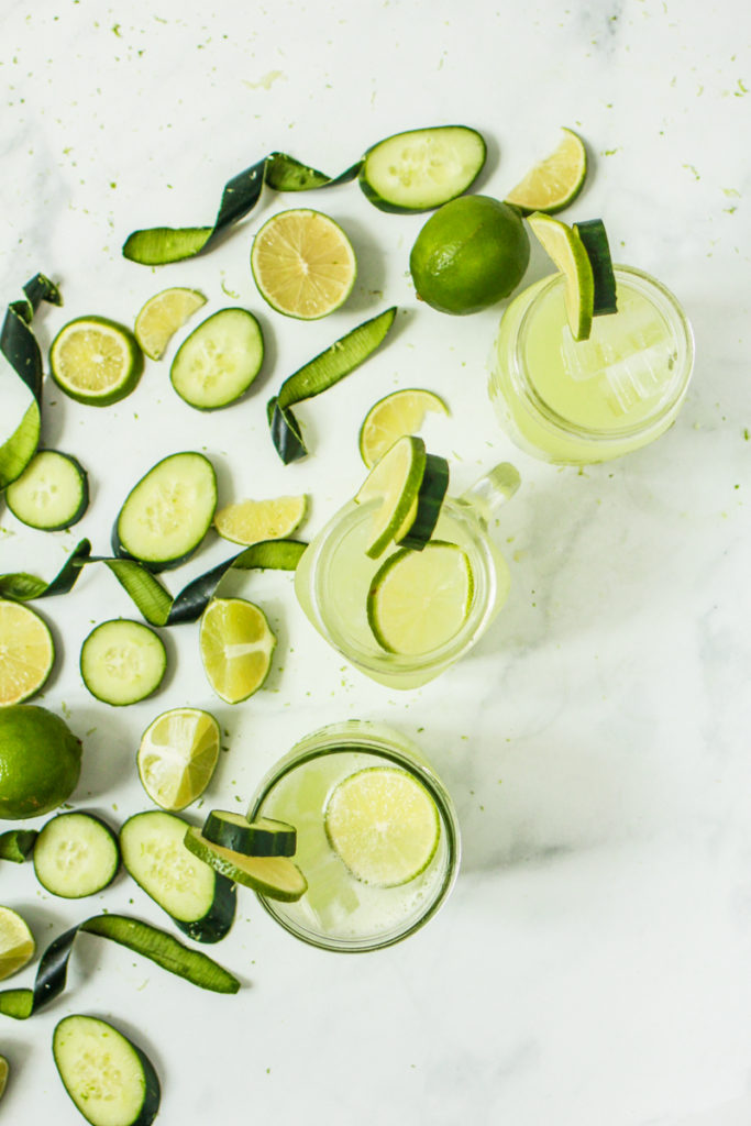 Skinny Cucumber Margaritas