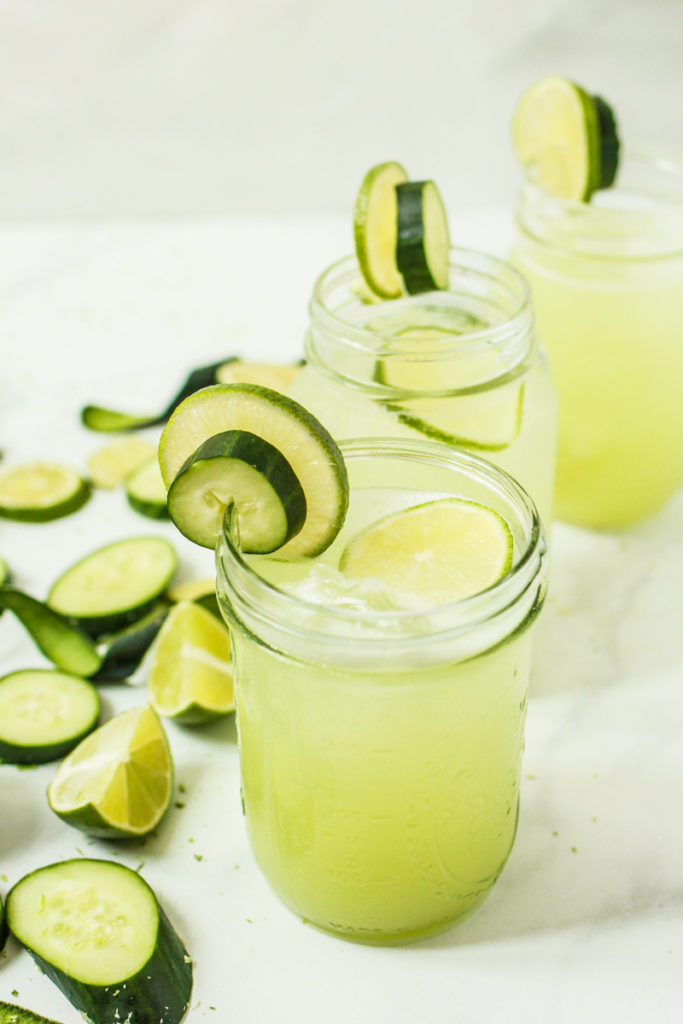 Skinny Cucumber Margaritas