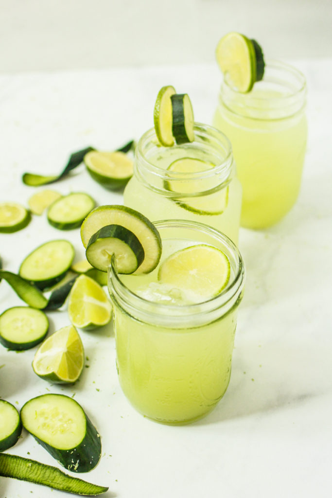 Skinny Cucumber Margaritas