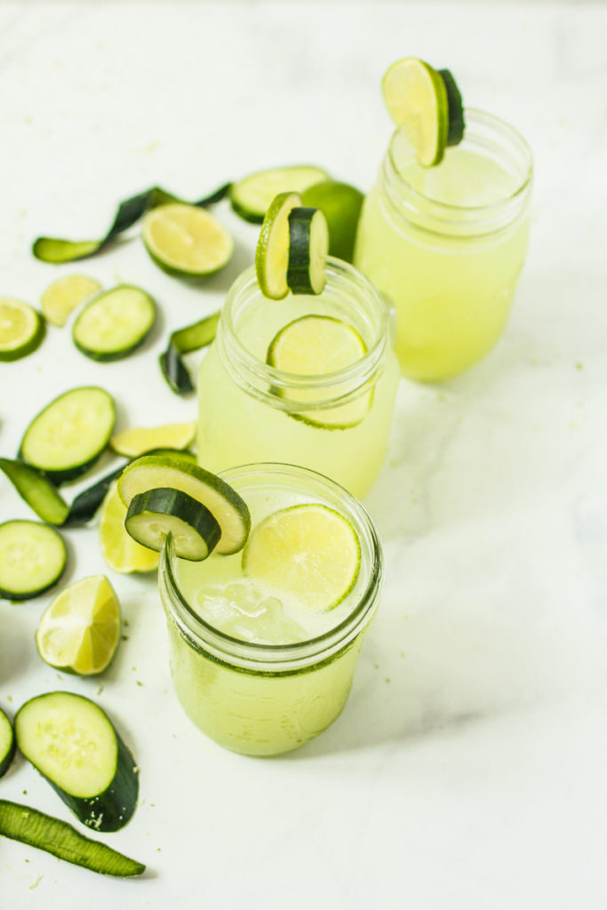 Skinny Cucumber Margaritas