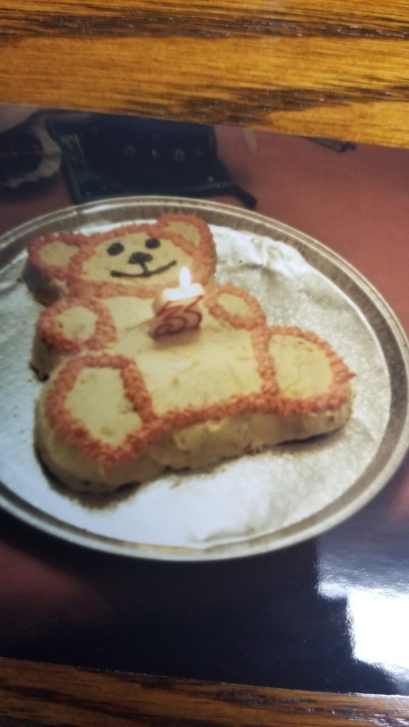 Teddy bear cake